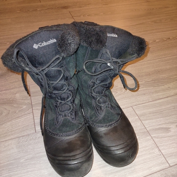 COLUMBIA faux fur upper suede boots - Picture 3 of 5